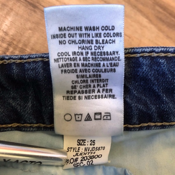 Joe's Jeans Blue Easy High Water Jeans 25 - Picture 11 of 11